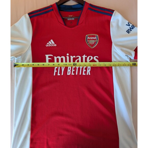 Arsenal FC - Home Kit - 21/22 Premier League - AUTHENTIC Fan Version - Adult XL - Picture 3 of 8